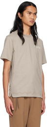 Li-Ning Beige Regular Fit T-Shirt