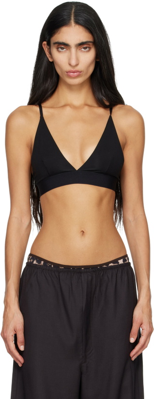 Photo: Baserange Black Triangle Bralette