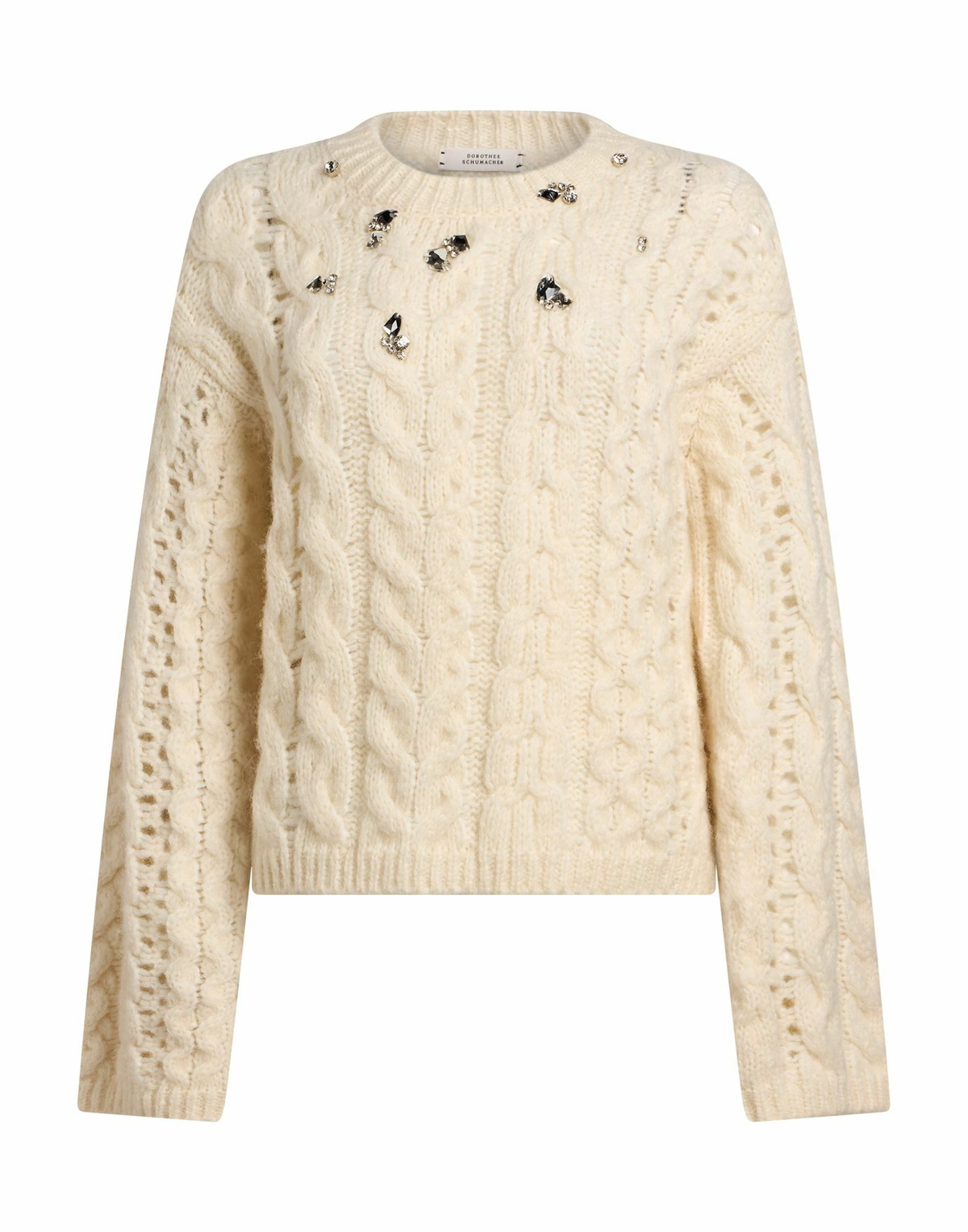 Dorothee Schumacher Womens Sweater in Ivory