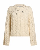 Dorothee Schumacher Womens Sweater in Ivory