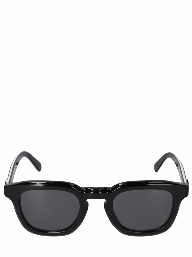 Photo: MONCLER Gradd Squared Acetate Sunglasses