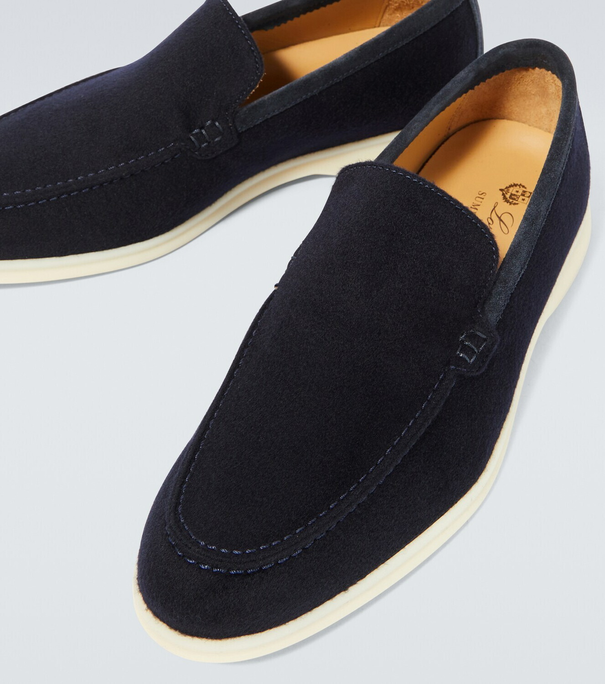 Loro Piana Summer Walk Cashmere Loafers Loro Piana