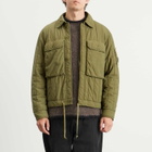 C.P. Company Men's Garment Dyed Quilted Jacket in Capers