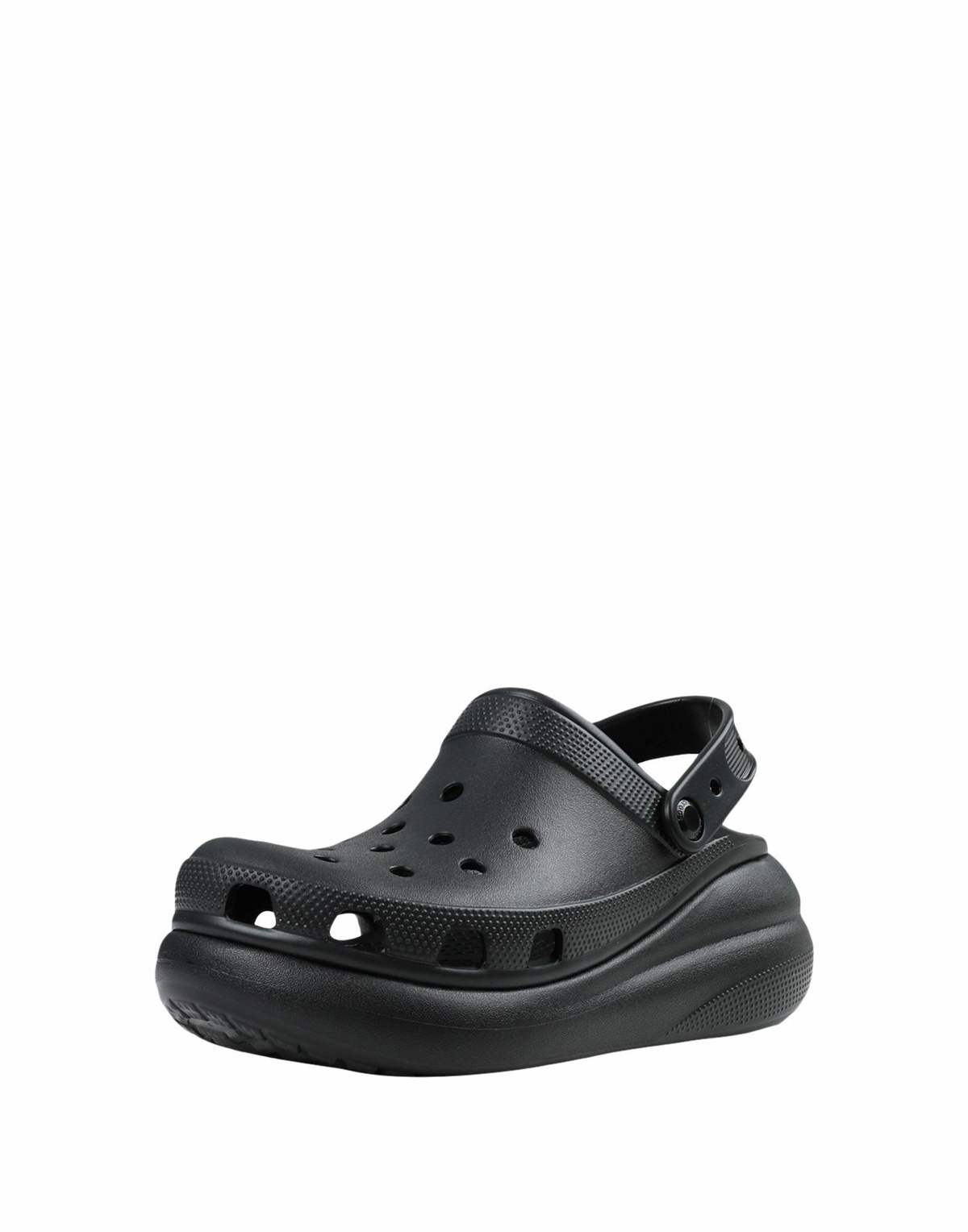 Crocs Classic Crush Clog Womens Mules & Clogs in Black