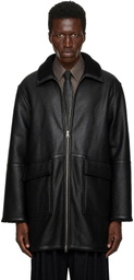ANOTHER ASPECT Black Another 1.0 Shearling Jacket