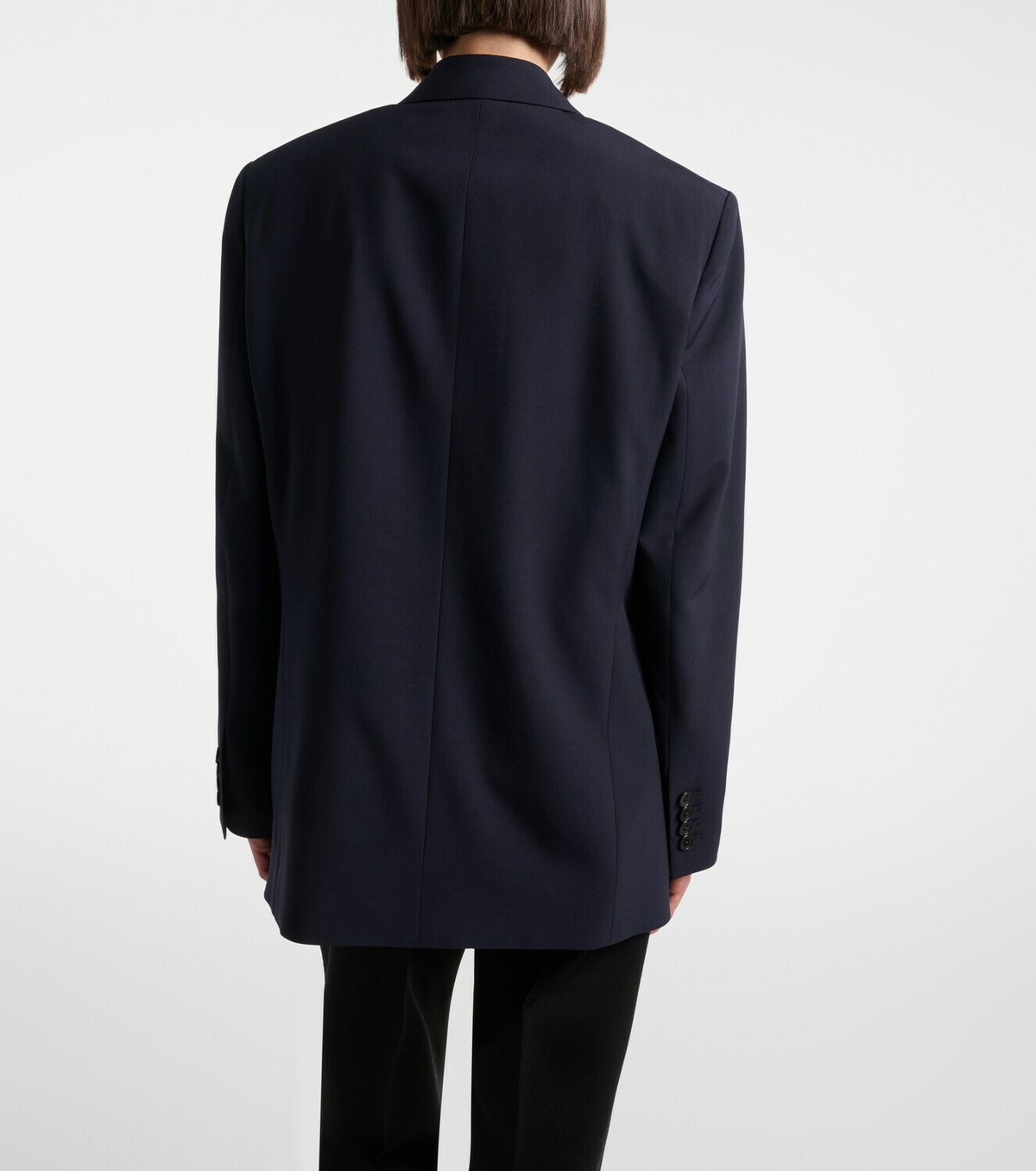 The Row Paden double-breasted virgin wool blazer