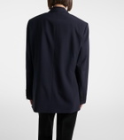 The Row Paden double-breasted virgin wool blazer