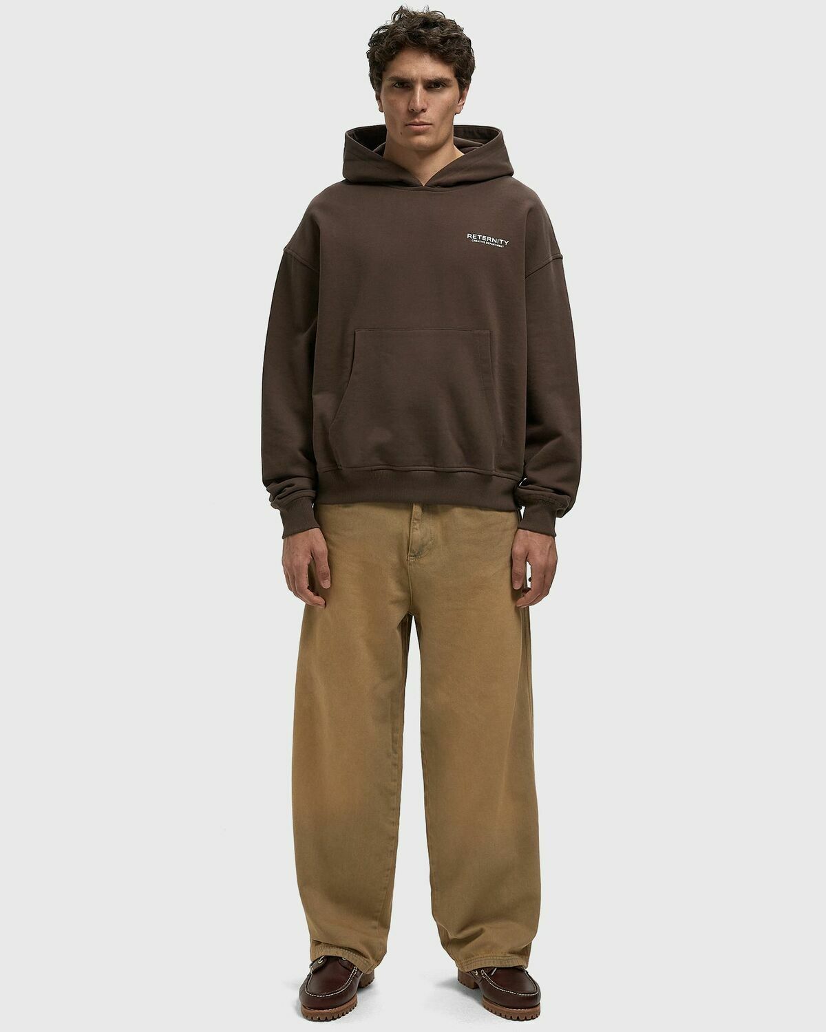Reternity CREATIVE DEPT HOODIE Brown Mens Hoody
