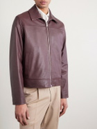 Lardini - Pawoody Full-Grain Leather Jacket - Brown