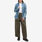 Good American Women's Denim Uniform Shirt in Indigo