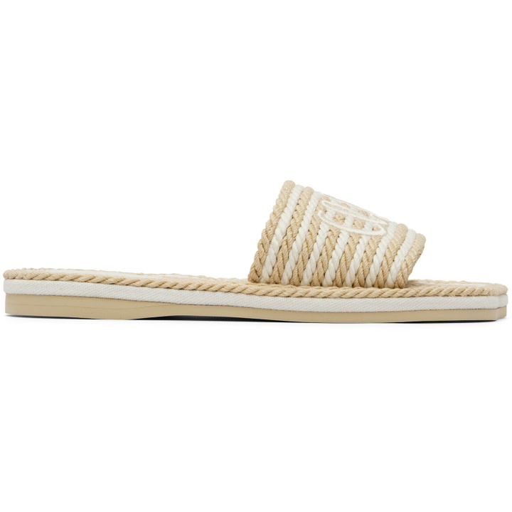 Photo: Chloé Beige 'Chloé Sand' Slides