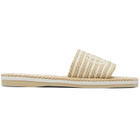 Chloé Beige 'Chloé Sand' Slides
