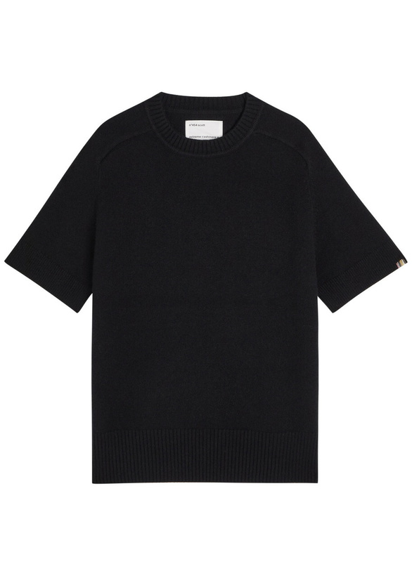 Photo: Extreme Cashmere N°454 Scott Cashmere-blend top - Black - One Size
