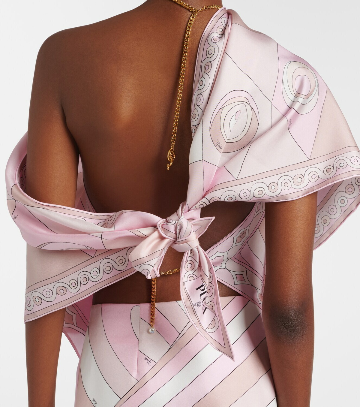 Pucci Occhi silk twill scarf