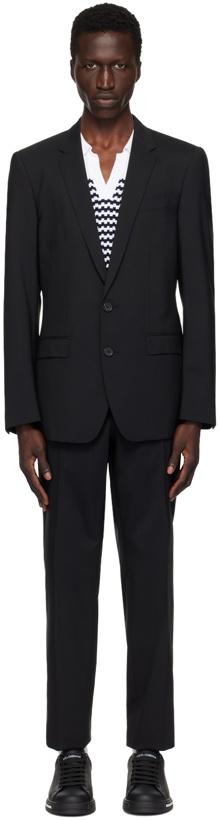 Photo: Dolce&Gabbana Black Martini-Fit Suit