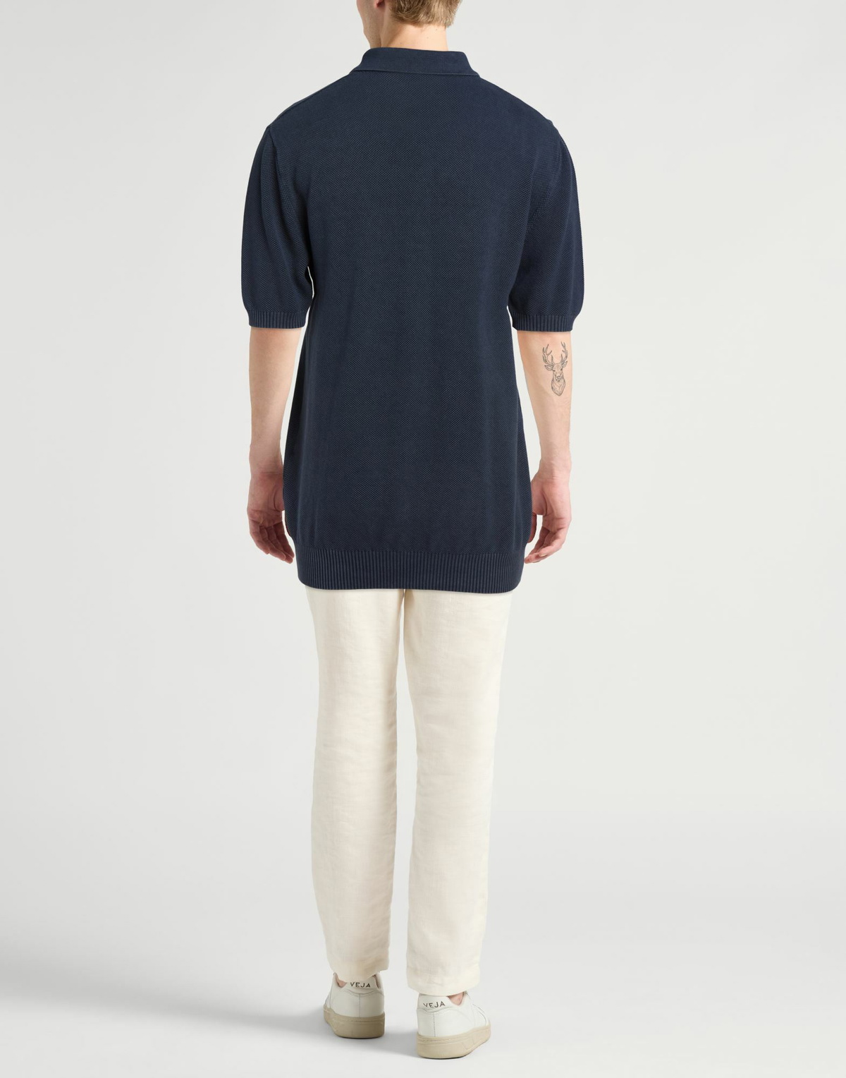 Boglioli Mens Sweater in Navy