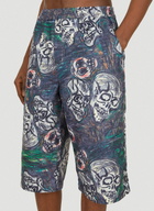 P.A.M. Skulls Bermuda Shorts