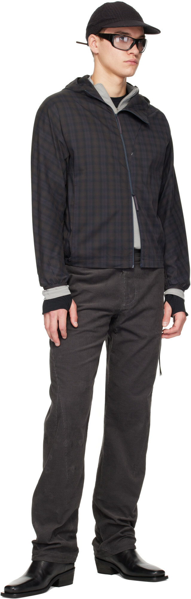POST ARCHIVE FACTION (PAF) Gray Stream Trousers