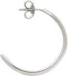 Loewe Silver Nappa Knot Earrings