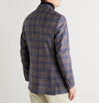 Peter Millar - Chalet Unstructured Checked Wool-Blend Blazer - Brown
