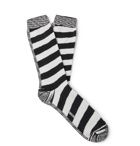 Missoni - Striped Cotton-Blend Jacquard Socks - Black