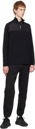 BOSS Black Half-Zip Sweater