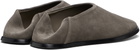 Fear of God Taupe Slip On Loafers