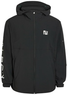 Malbon Performance Logo-print Hooded Stretch-shell Jacket Black