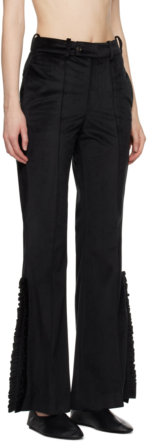 Kika Vargas Black Alessia Trousers