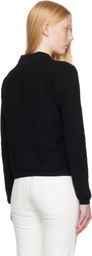 High Sport Black Long Sleeve Brooke Polo