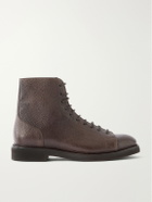 Mr P. - Monkey Full-Grain Leather Boots - Brown