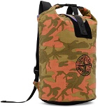 Stone Island Multicolor Camoflauge Backpack
