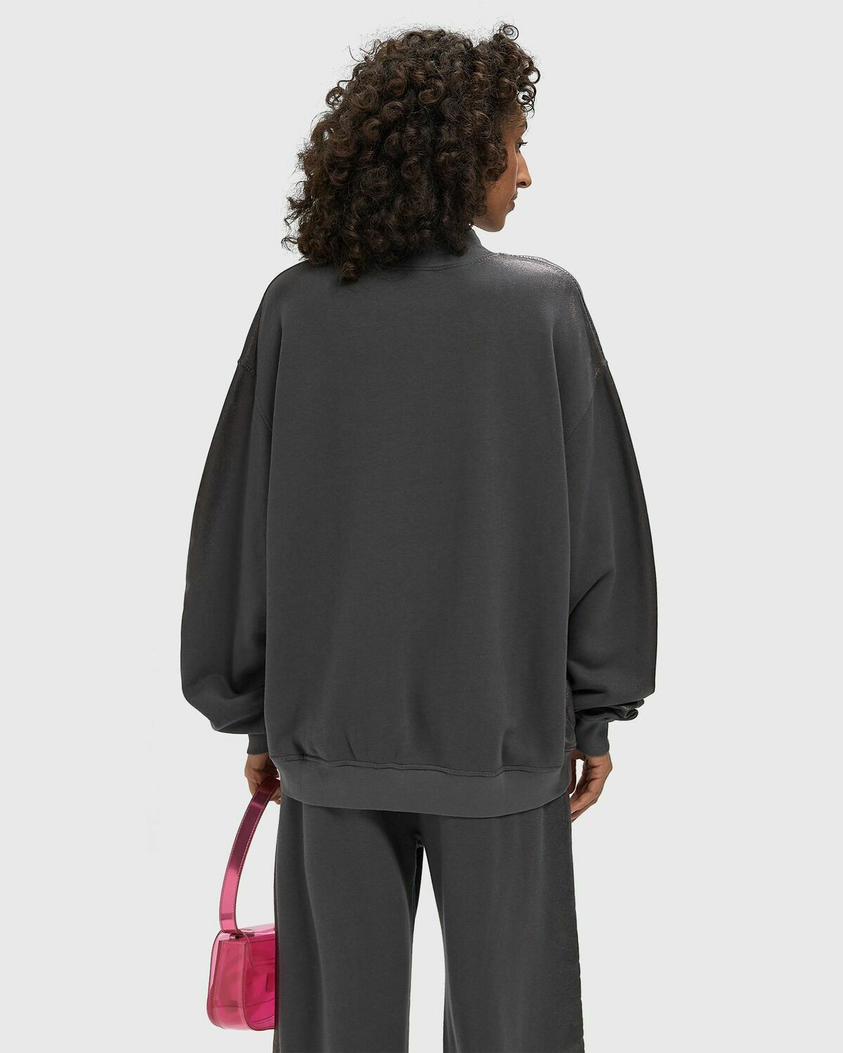 Diesel F-ALEXAN-S1 SWEAT Black Womens Sweatshirt