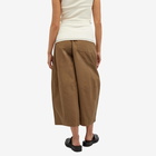 YMC Women's Deadbeat Trousers in Brown