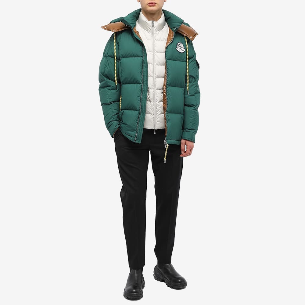 Moncler Men's Mariveles Down Jacket in Green Moncler