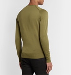 John Smedley - Lundy Slim-Fit Merino Wool Sweater - Green