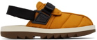 Reebok Classics Orange Quilted Beatnik Sandals