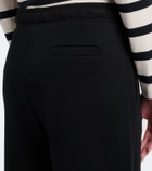 'S Max Mara Cotton-blend wide-leg pants