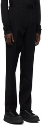 Jil Sander Black One-Pleat Trousers