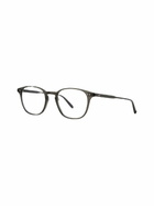 Garrett Leight Clark - Black Glass Glasses