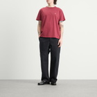 Le Père Men's Kami Logo T-Shirt in Burgundy