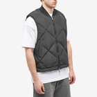 Cole Buxton Men's CB Quilted Vest in Black