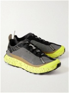norda - 001 Limited Edition Mesh and Rubber Running Sneakers - Gray