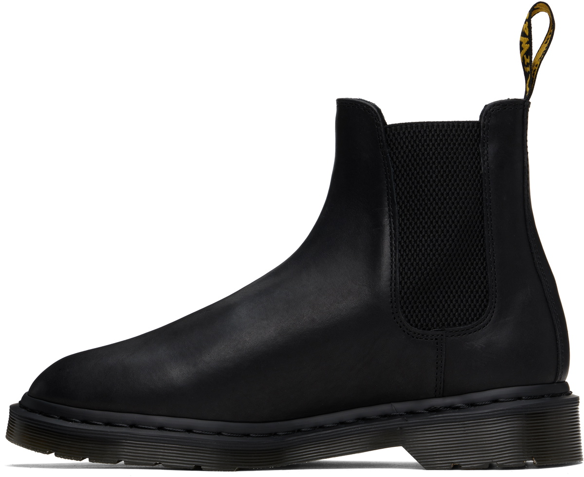 Dr. Martens Black Graeme Analine Leather Chelsea Boots