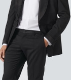 Dolce&Gabbana Wool and silk-blend tuxedo pants