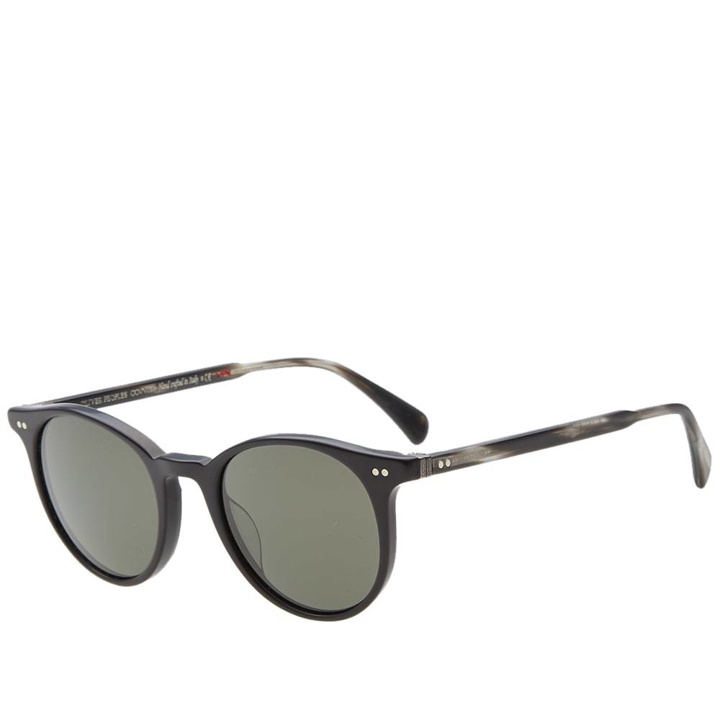 Photo: Oliver Peoples Delray Sunglasses Black