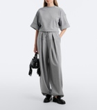 Sportmax Cotton-blend jersey sweatshirt