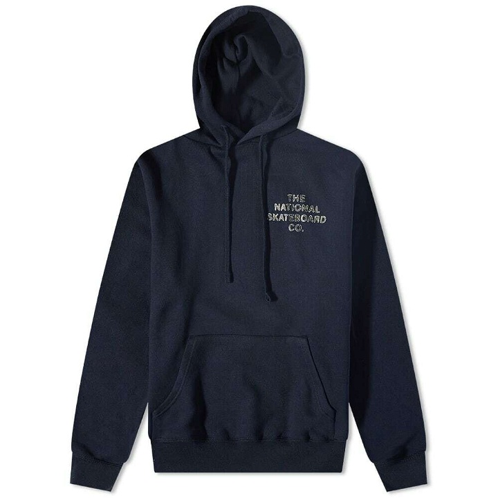 Photo: The National Skateboard Co. x Toft Monks Hoody in Navy