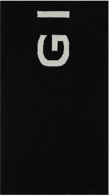 Photo: Givenchy Black Logo Scarf