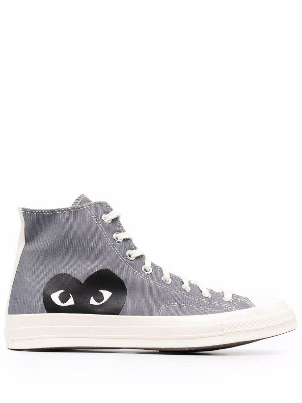 Photo: COMME DES GARCONS PLAY - Chuck Taylor High-top Sneakers